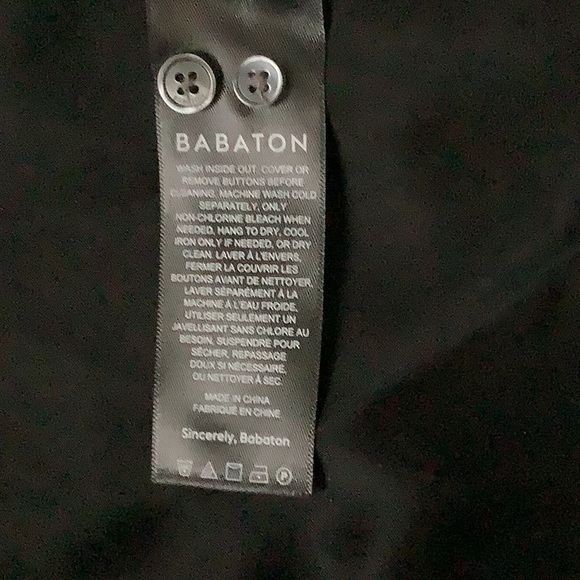 ARITZIA Babaton Industry Satin Shirt (Black) - Picture 7 of 13